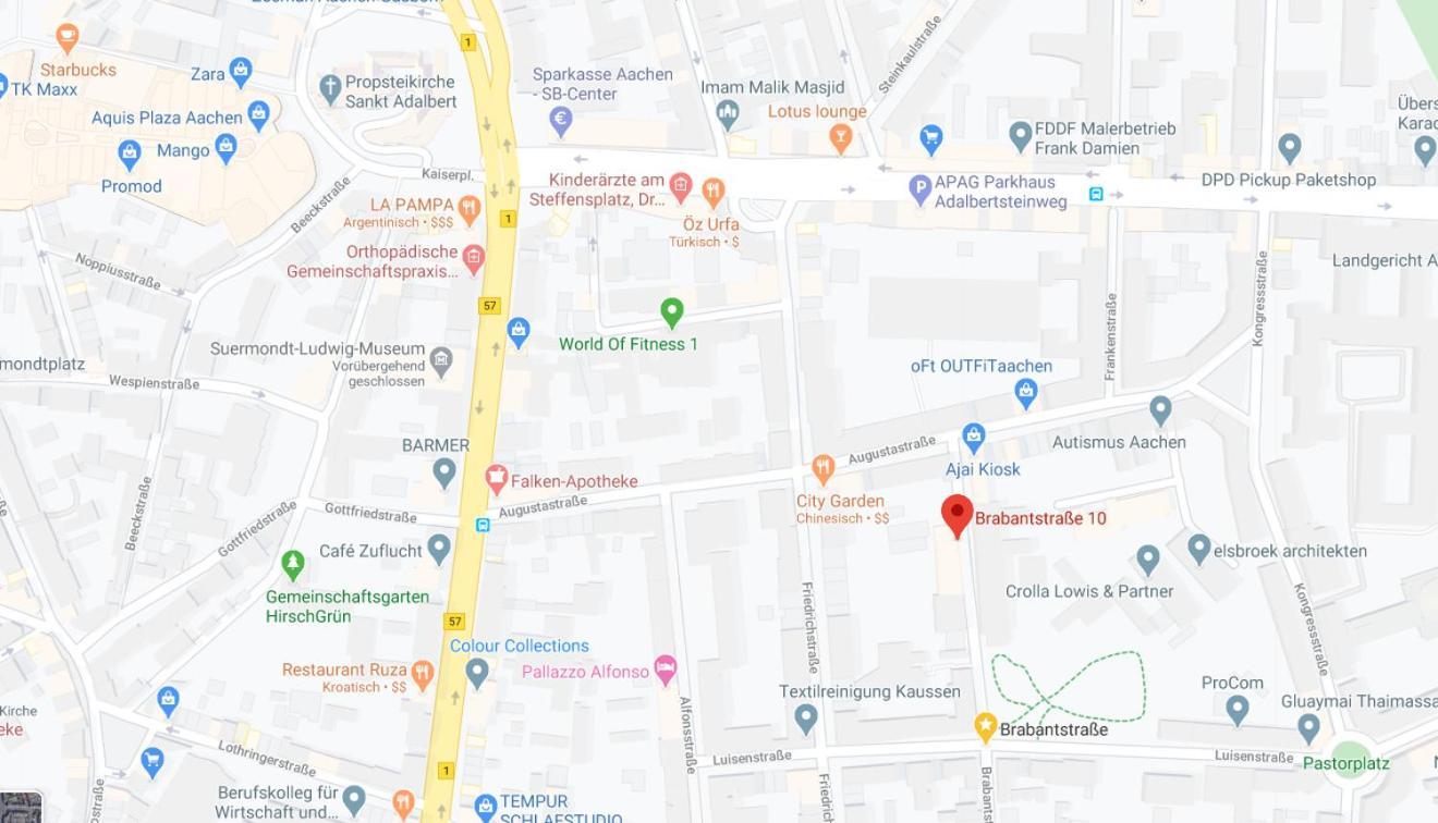 Relax Aachener Boardinghouse Budget מראה חיצוני תמונה